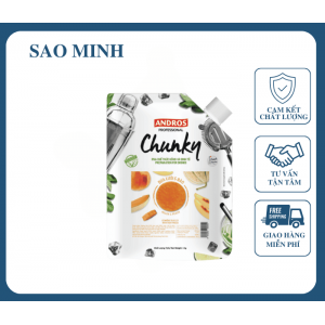 Mứt Chunky Dưa Lưới và Đào
